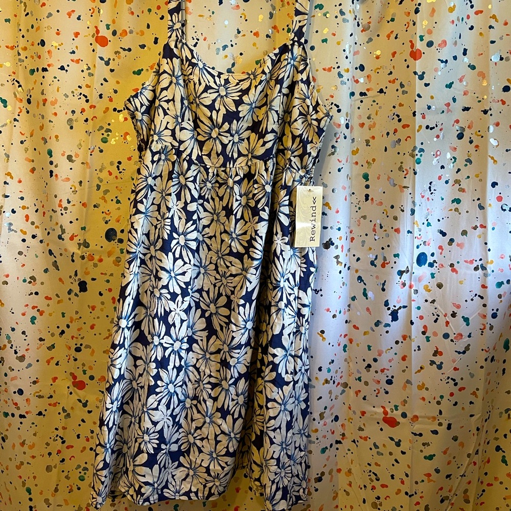 NWT Rewind floral patterned dress